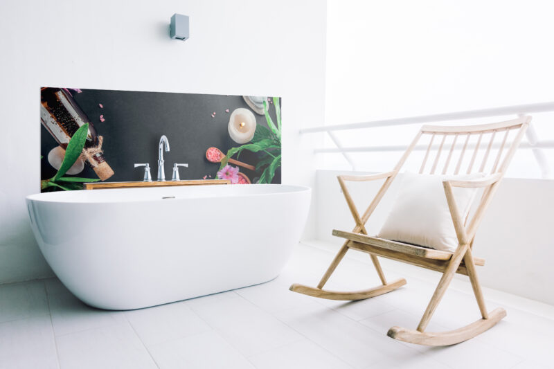 Panneau Mural Spa Essentials – Sérénité et Style pour Votre Salle de Bain