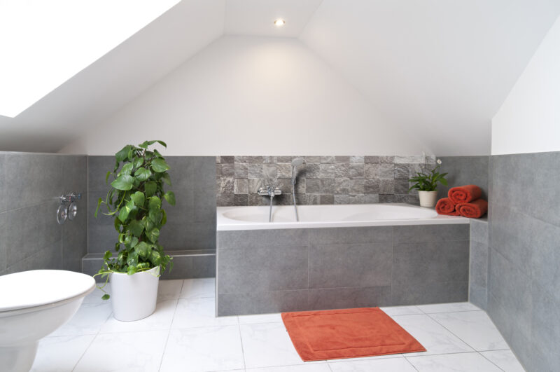 Crédence Stonework – Effet Pierre Naturelle pour Salle de Bains