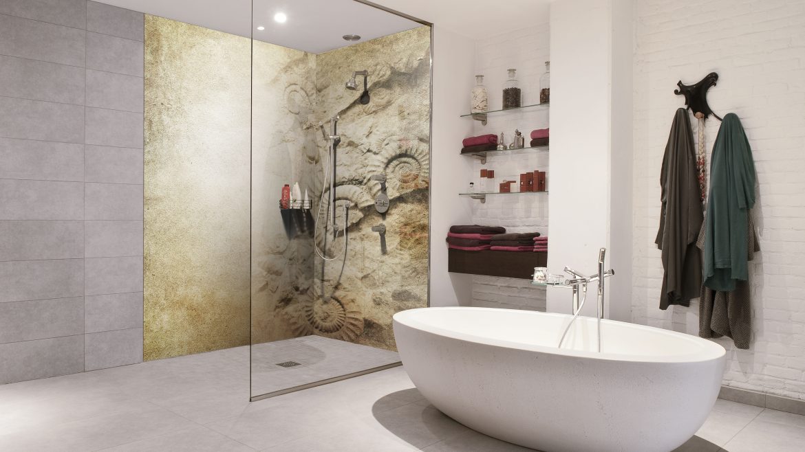 Crédence Douche Ammonite, vue 4
