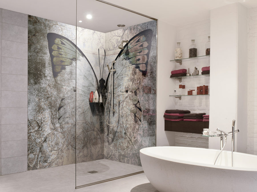 panneaux de douche design